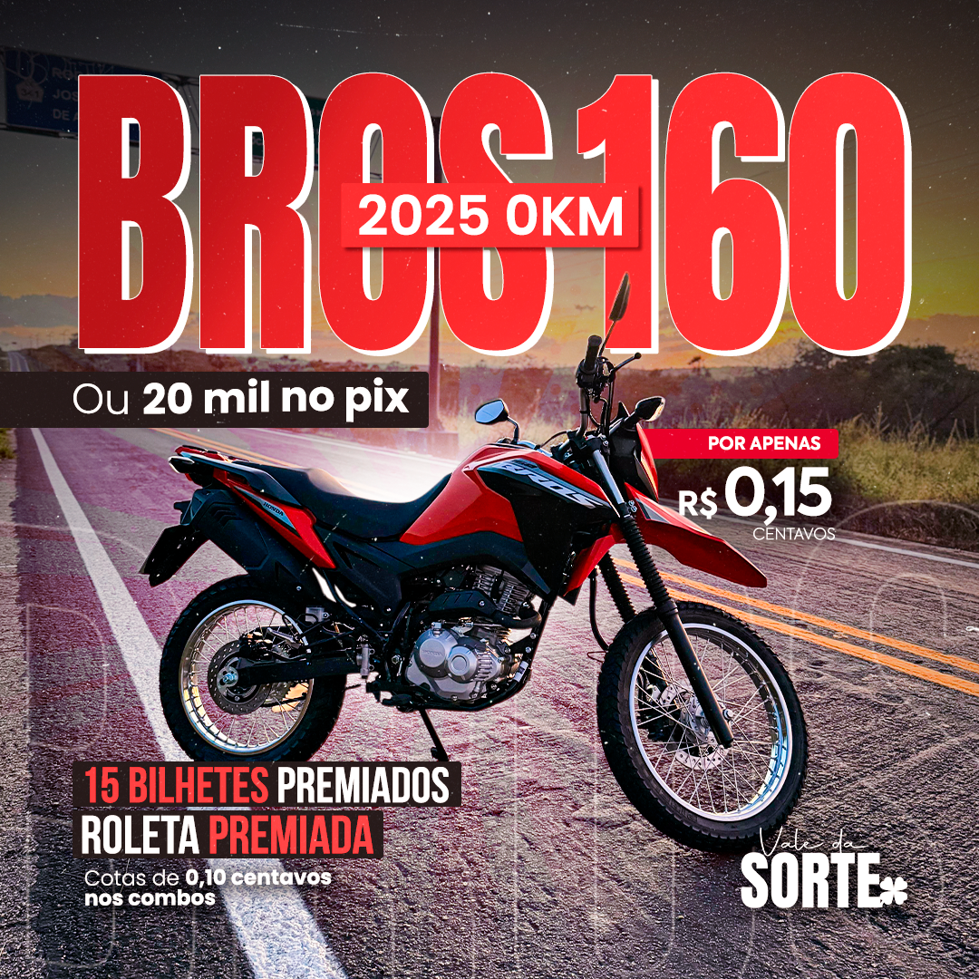 BROS 160 0KM 2025 🏍